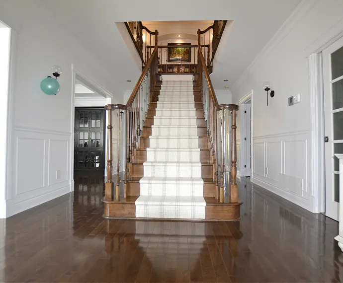 Made-to-measure stair runner